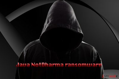 Java NotDharma ransomware