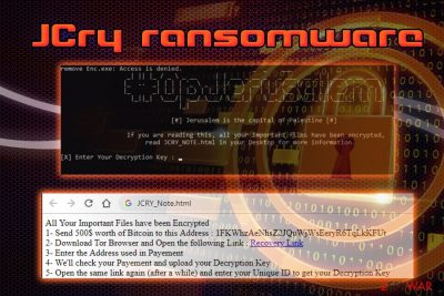 JCry ransomware