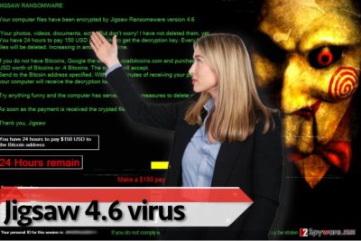 Jigsaw 4.6 ransomware virus