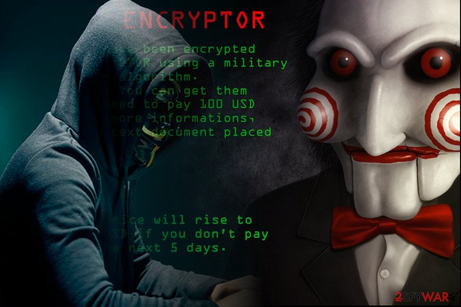 Jigsaw ransomware virus