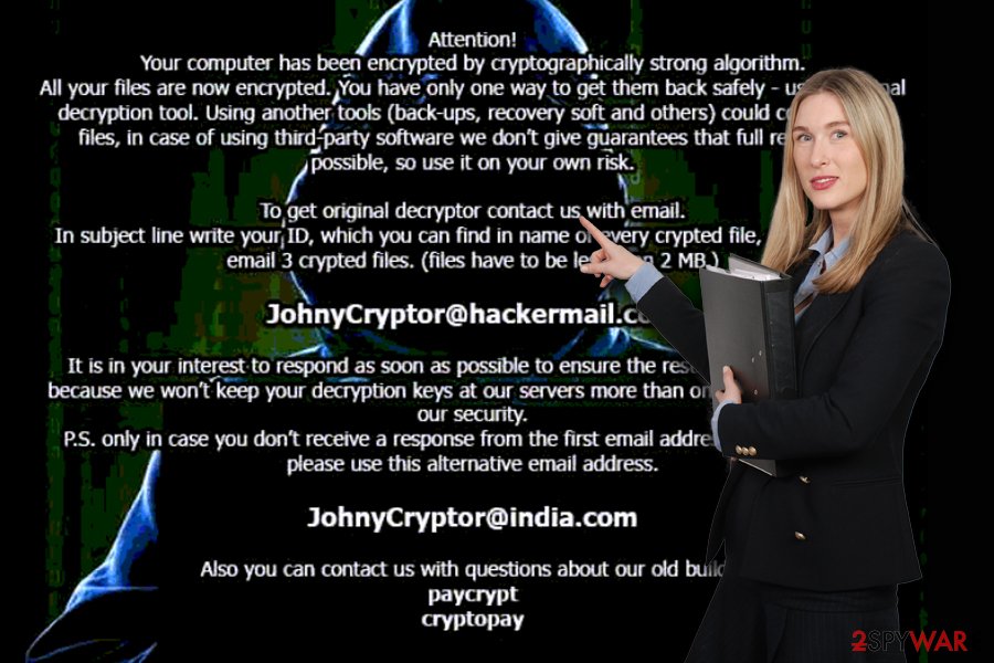 JohnyCryptor file locker