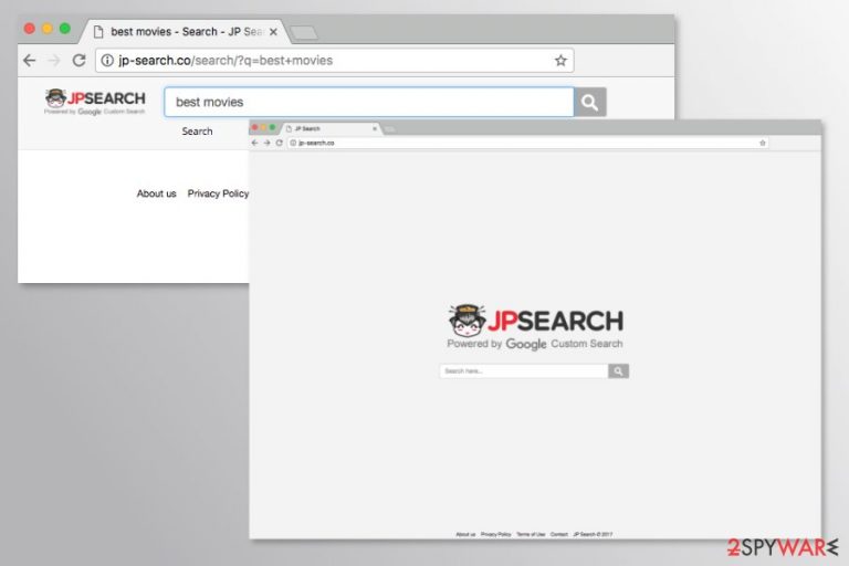 The screenshot of Jp-search.co