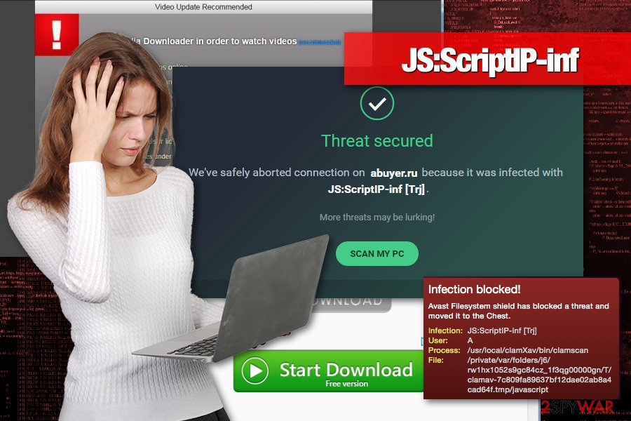 JS:ScriptIP-inf trojan horse