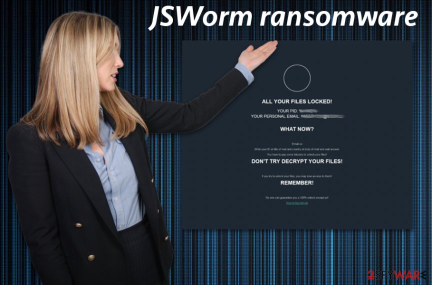 JSWorm ransomware virus