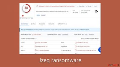 Jzeq ransomware