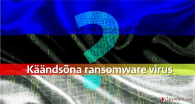 Is Kaandsona ransomware developed by an Estonian programmer?