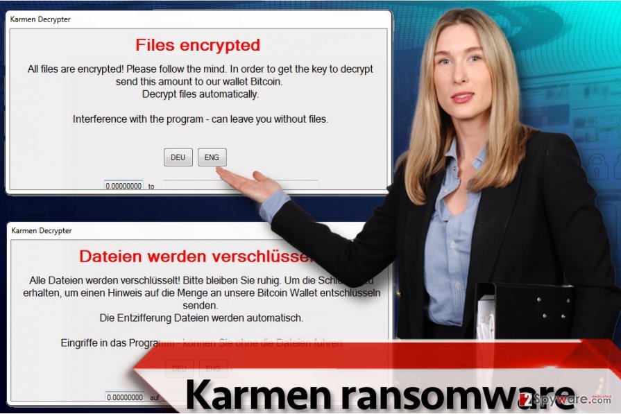 Karmen ransomware virus