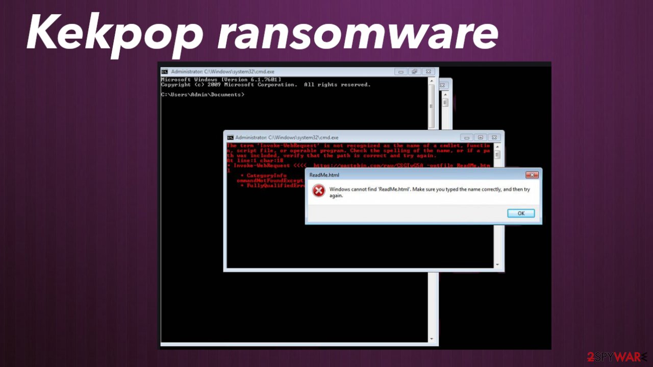 Kekpop ransomware
