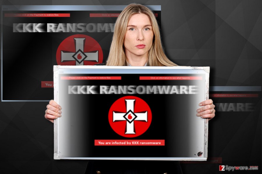 KKK ransomware sample