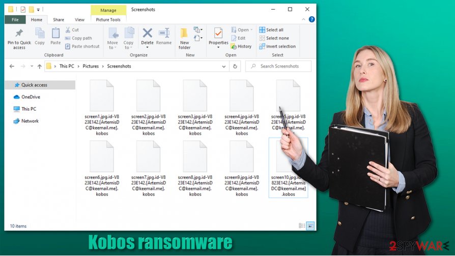 Kobos ransomware virus