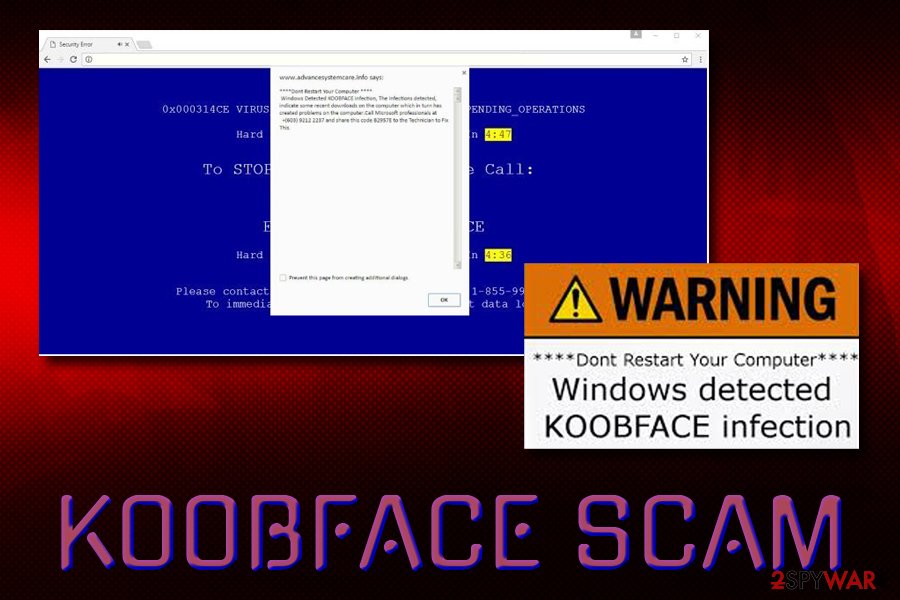 Koobface scam