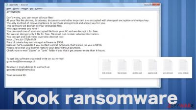 Kook ransomware