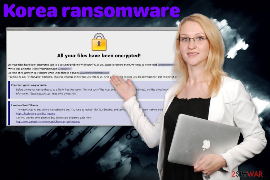 Korea ransomware virus