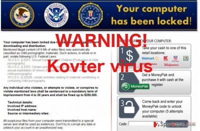 The picture of Kovter virus