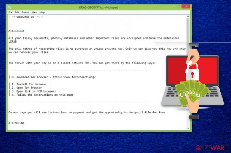 Krab ransomware