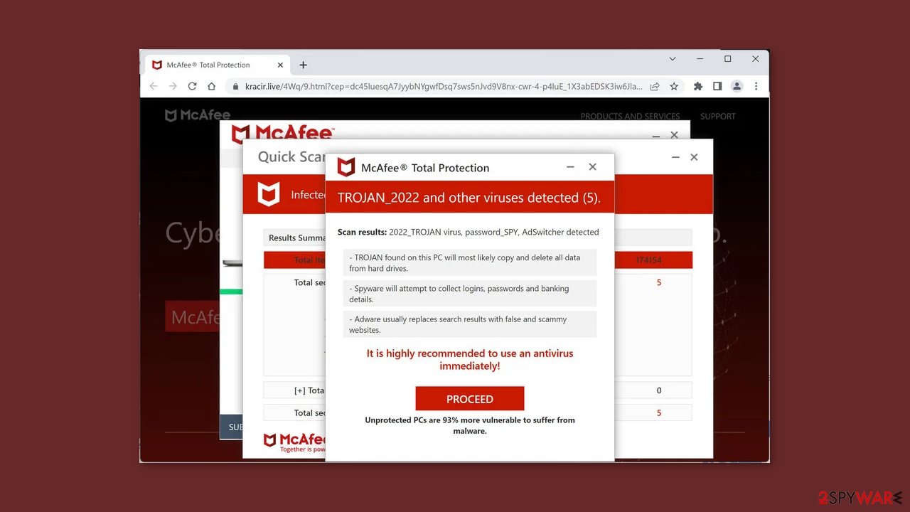 Kracir.live ads