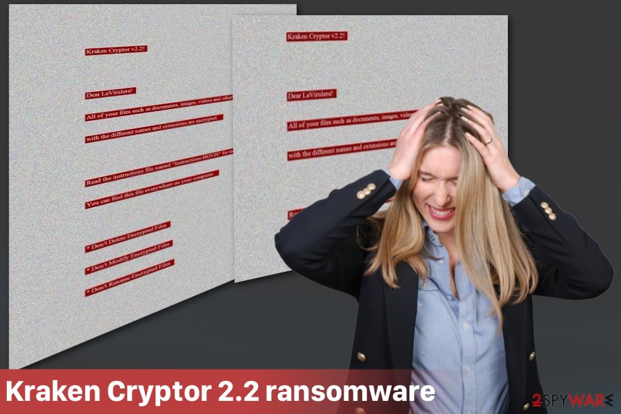 Kraken Cryptor 2.2 ransomware