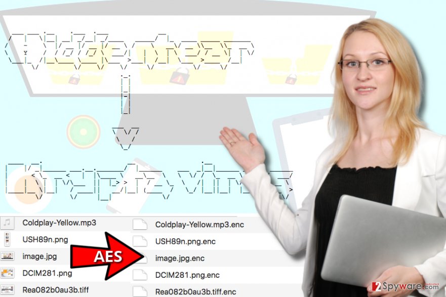Krypta ransomware virus Krypta ransomware virus