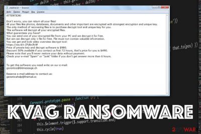 Kvag ransomware