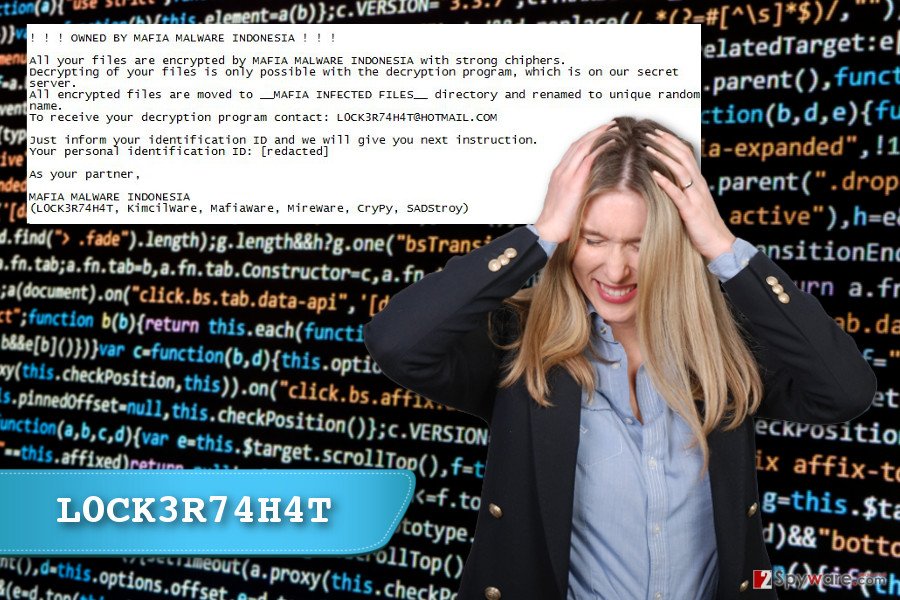 L0CK3R74H4T ransomware virus L0CK3R74H4T ransomware virus