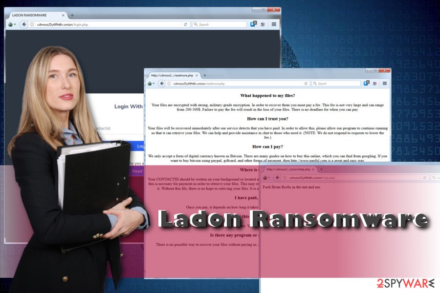 Ladon crypto-ransomware virus