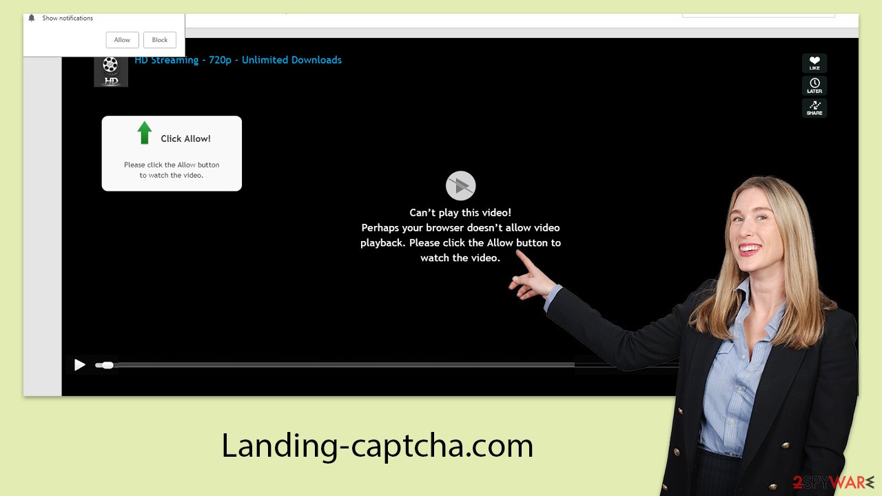 Landing-captcha.com scam
