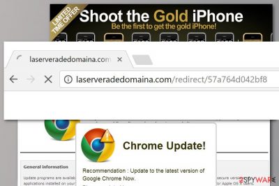 Laserveradedomaina.com redirect example