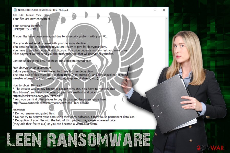 Scarab-Leen ransomware