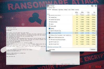 Lezp ransomware attack