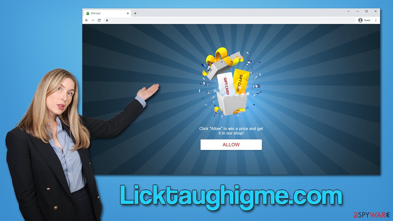 Licktaughigme.com scam