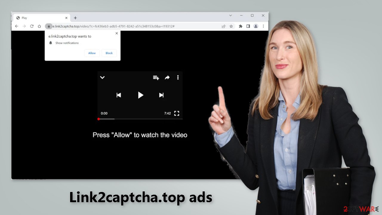 Link2captcha.top ads