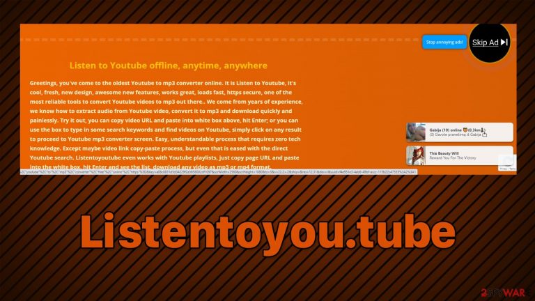 Listentoyou.tube