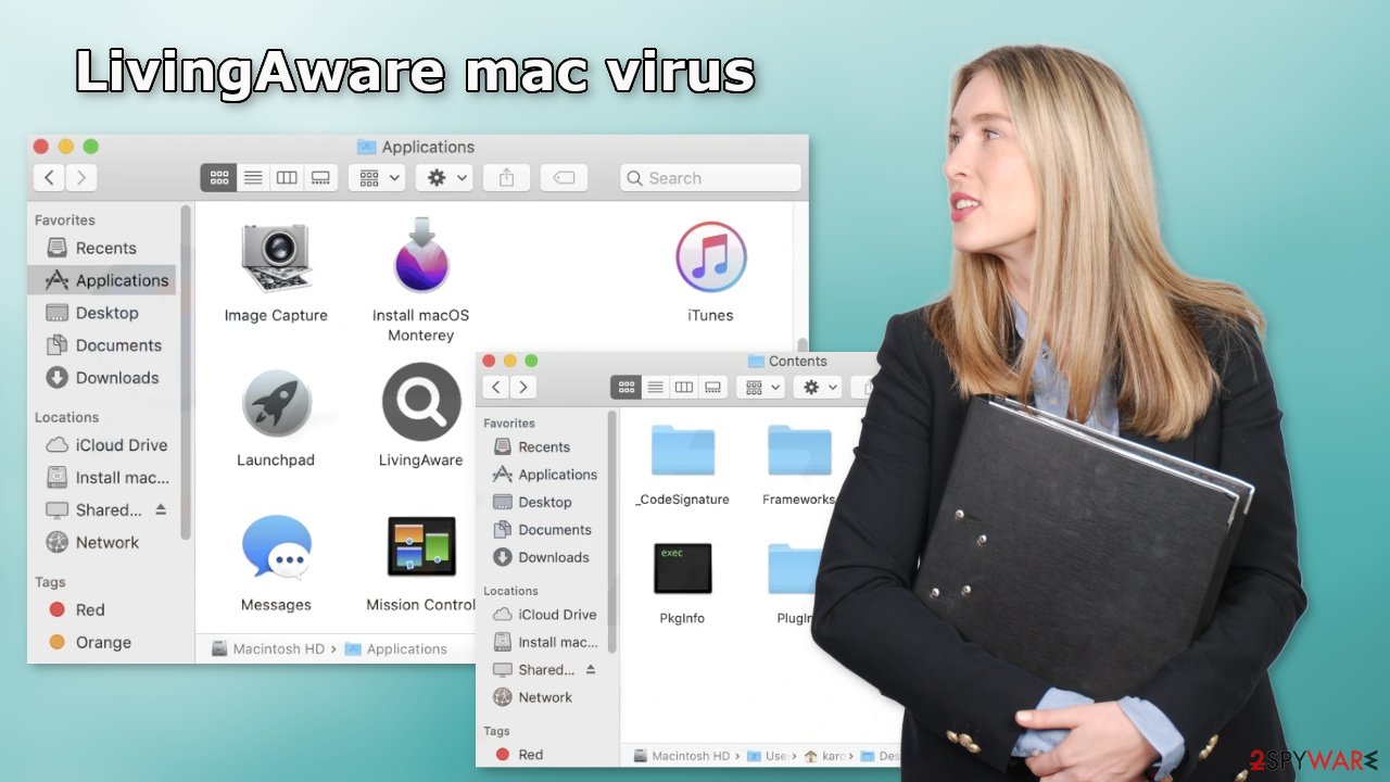 LivingAware mac virus
