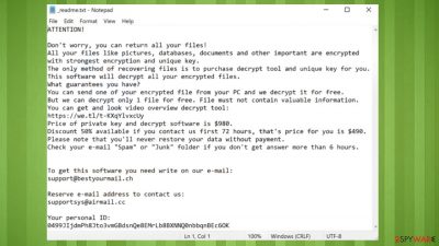 Llee ransomware
