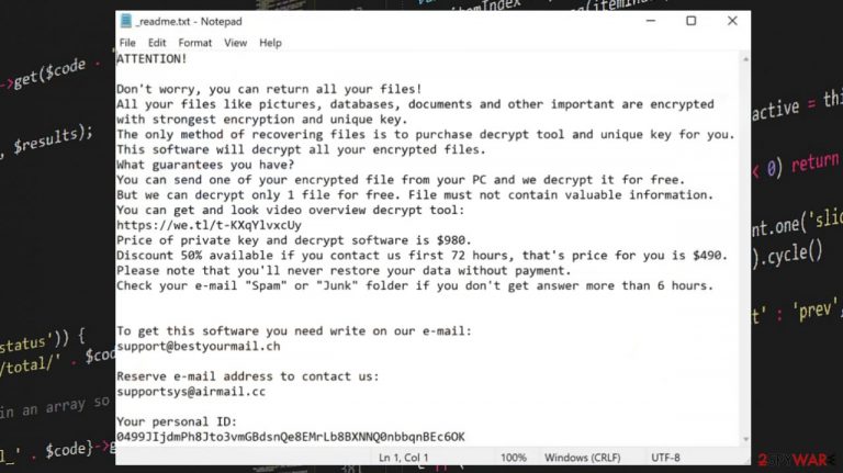 Llqq ransomware