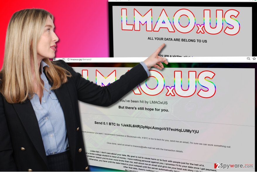 LMAOxUS ransomware LMAOxUS ransomware