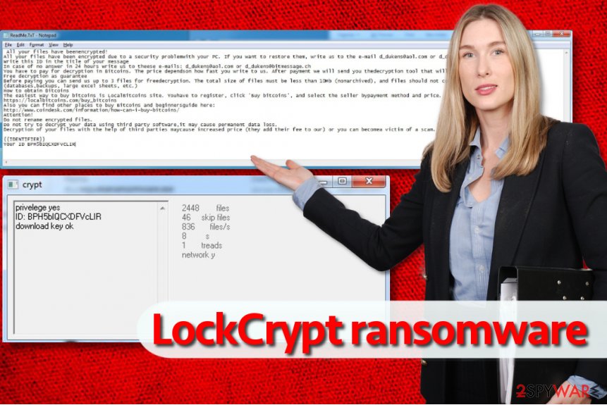 LockCrypt ransomware