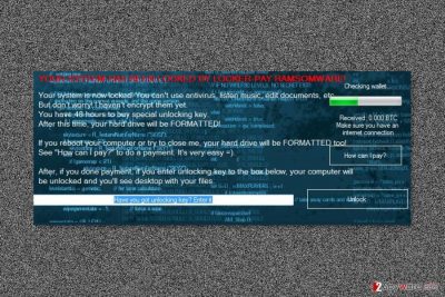 Ransom note by Locker-Pay ransomware virus