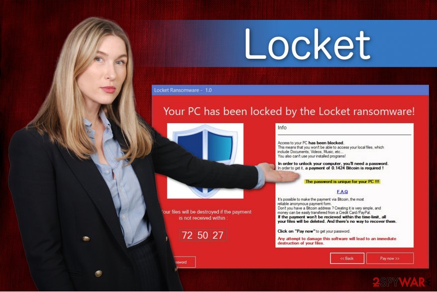 Locket ransomware image