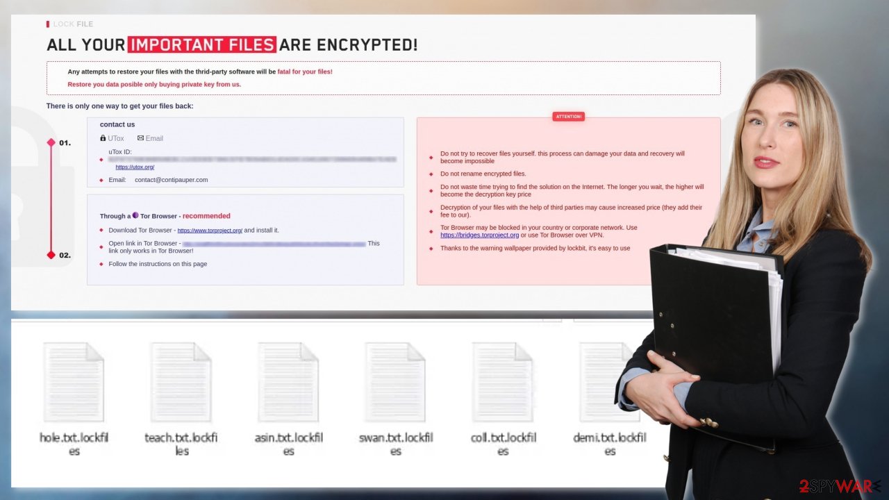 LockFile ransomware encrypted files