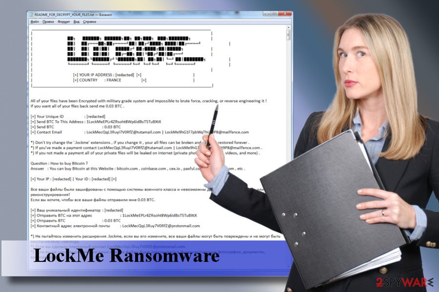 LockMe ransomware removal guide