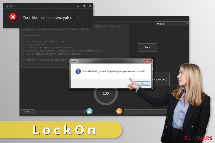 LockOn ransomware virus 