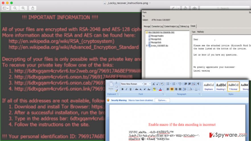 Locky malware Locky malware