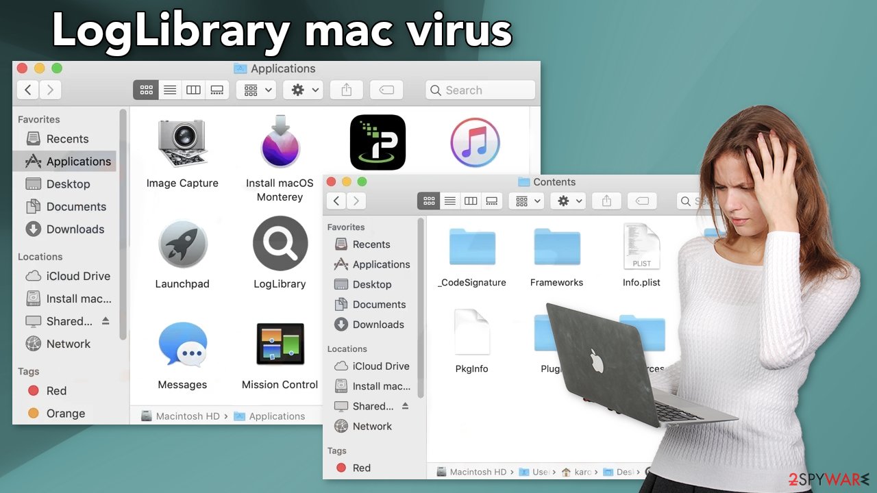 LogLibrary mac virus