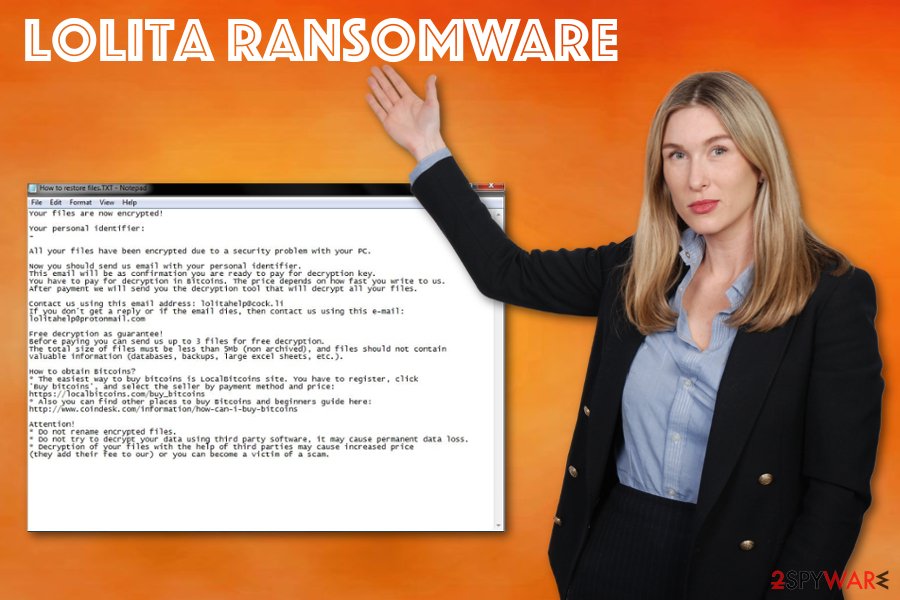 Lolita ransomware 