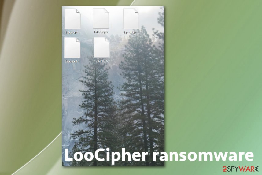 LooCipher ransomware cryptovirus