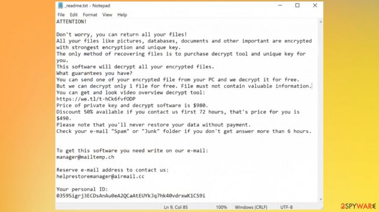 Loov ransomware virus