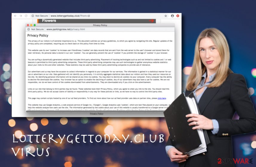 Lotterygettoday.club adware