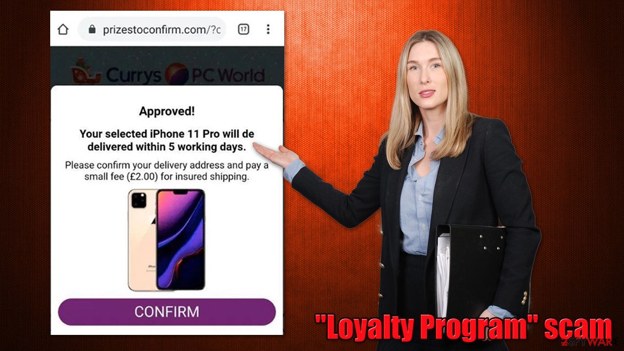 "Loyalty Program" fake message