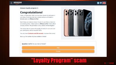 "Loyalty Program" scam